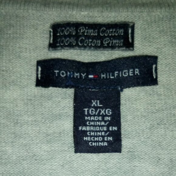 CARDIGAN/SWEATER - TOMMY HILFIGER - NEW -  100% PIMA COTTON - Picture 1 of 8